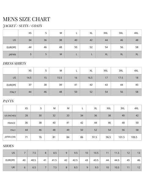 christian Dior belt size chart